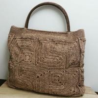 ราคา กระเป๋างานเชือกถัก Handmade สไตล์วินเทจ สินค้ามือสองญี่ปุ่น (264898964)