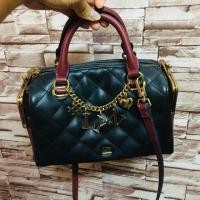 ราคา กระเป๋าถือ สะพายได้ lyn ขนาด9 นิ้ว สีดำ (6430109394)