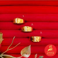 ราคา แหวนทองตัวอักษรฝังเพชร ตัว O P R ชุบทอง ทองไมครอน ใส่เสริมบารมี ใส่ได้ทุกโอกาส ใส่อาบน้ำได้ รูปถ่ายจากสินค้าจริง (23689320938)