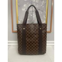 ราคา Louis Vuitton Canvas Cabas Beaubourg tote มือสอง (26619397177)