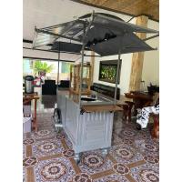 ราคา รถเข็นขายของท๊อปสแตนเลสขนาดยาว150กว้าง50สูง90พร้อมหลังคาผ้าใบแบบมีไฟกับแบบไม่มีไฟ (25984372810)