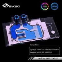 ราคา Block BYKSKI Water ใช้สำหรับ GIGABYTE AORUS GTX 1080Ti Xtreme Edition/ GV-N108TAORUS-11GD/ GV-N108T-11GD/ (25582224947)