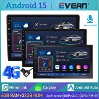 ราคา Voice Command Android 15 Car Head Unit 4G LTE 5G Wifi Android Player พร้อม Wireless Carplay Android Auto (28737237894)