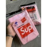 ราคา (ของแท้!มือหนึ่ง)บ็อกเซอร์Supreme x Henes Boxers ของใหม่ในห่อ 1 แพค 2 ตัว ใส่ยั่วๆ❤️ (11496541776)