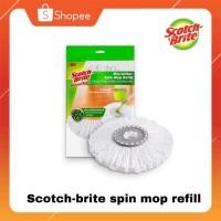 ราคา [ของแท้] สก๊อตช์-ไบรต์® หัวม็อบไมโครไฟเบอร์สำหรับถังปั่นแห้ง Scotch-Brite® Microfiber Spin Mop Refill 3M (28112351709)