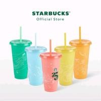 ราคา Starbucks Thailand Limited Edition 25th Anniversary Color Changing Reusable Cold Cup (27761243551)