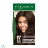ราคา NATURIGIN ครีมเปลี่ยนสีผมถาวร สีน้ำตาลเข้ม Dark Brown 3.0 ครีมเปลี่ยนสีผม ครีมปิดผมขาว น้ำยาย้อมผม (25423617379)