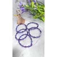 ราคา ข้อมือคริสตัลสวารอฟสกี้แท้และอเมทิส (41402896728)