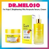 ราคา [DR.MELOSO] I'm Yuja C Brightening Vita Ampoule Serum 100 มล. / ครีม 120 มล. (23339453933)