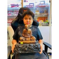 ราคา พระบูชา หลวงปู่ทิม อิสริโก วัดละหารไร่ ระยอง ฐานปูปลา ปี 2560 หน้าตัก 7 นิ้ว ฐาน 11 นิ้ว หมายเลข 45 ( รวมกันได้เลข 9 ) จ (12498621357)