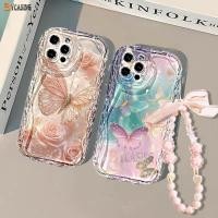 ราคา สําหรับ Infinix Smart 10 สมาร์ท 9 Smart8 7 6 5 หมายเหตุ 50S Hot 50 Pro 50i 40Pro 40i 30i 30 11 10Play Zero 30 หมายเหตุ 40 สีชมพูสีม่วงสีฟ้าผีเสื้อดอกไม้สร้อยข้อมือมุกกรณีหยักโดย (24246225479)