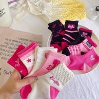 ราคา ✅สินค้าพร้อมส่งถุงเท้าเด็ก ลาย Barbie (27827244939)