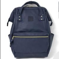 ราคา กระเป๋าเป้หนัง Anello ขนาดใหญ่สี Navy (45138255)