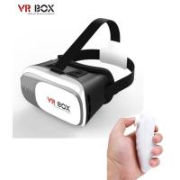 ราคา VR Box 2.0 VR Glasses Headset แว่น 3D สำหรับสมาร์ทโฟนทุกรุ่น (White) แถมฟรี Remote Joystick (4415083919)