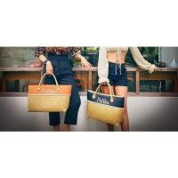 ราคา New​ Collectionกระเป๋า​สาน​ มีผ้า​ซับใน​มี​ซิป​บุ​มุม​หนัง​กัน​ถลอก​ งานคาดหนังปักชื่อเก๋ไก๋​ ใบใหญ่มาก15*10​นิ้ว​ (14681446605)