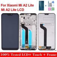 ราคา 5.84&quot;Original LCD For Xiaomi Mi A2 Lite Digitizer Display Touch Screen Replacement For Xiaomi Mi A2 Lite LCD With (19048767966)