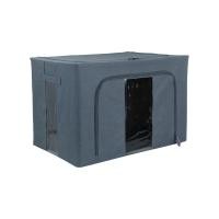 ราคา INDEX LIVING MALL กล่องเก็บเสื้อผ้า รุ่นเคบท์ - สีเทา (21390345909)