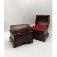 ราคา กล่องไม้สัก บุกำมะหยี่ กำปั่นไม้ เก็บของใส่พระ หีบสมบัติ หีบเล็ก (26456664798)