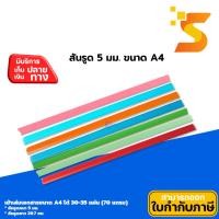 ราคา สันรูดเข้าเล่ม หนา 5 มม. ขนาด A4 (24327744032)