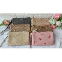 ราคา Coach คล้องมือ 2ซิป size L แท้100% (5945358847)