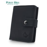 ราคา POLO HILL Mens Leather RFID Protected Smart Card Wallet C-PHW-6093 (12899275298)