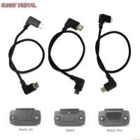 ราคา สายเคเบิลข้อมูลควบคุมระยะไกลที่เข้ากันได้กับ DJI Mavic Pro Air Spark สำหรับโทรศัพท์และแท็บเล็ตพร้อมสายวิดีโอ (27439449400)