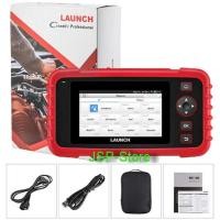 ราคา JSP เครื่องสแกนอ่านลบไฟโค้ดOBD2รถยนต์ โฉมใหม่ LAUNCH Creader Professional CRP123X เครื่องสแกนรถยนต์ เครื่องลบไฟโชว์ OBD2 (721556695)