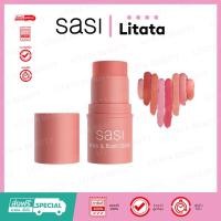 ราคา SASI Kiss & Blush Stick 4g ครีมบลัชในรูปแบบแท่ง ใช้แต่งได้ทั้งแก้ม ตา ปาก (26773660016)