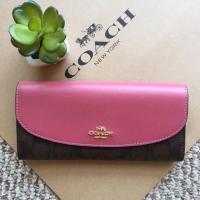 ราคา Coach Slim Envelope Wallet In Signature Canvas F54022 IMLOQ (2147553692)