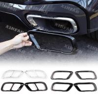 ราคา รถท่อไอเสียท่อไอเสียท่อไอเสียฝาครอบอุปกรณ์เสริมสําหรับ BMW X5 G05 X6 G06 X7 G07 2019-2021-สแตนเลส (43754769865)