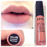 ราคา NYX soft matte lip cream สี stockholm ส่งฟรีลทบ. (1406455921)