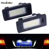ราคา BMW ไฟส่องป้ายทะเบียน license plate light E60 520d 523i 525i แคนบัส LED ป้ายทะเบียนรถ(2ชิ้น) ไฟไม่โชว์ ร้านไทย (24415502043)