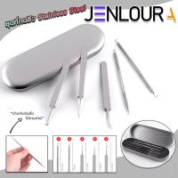 ราคา ชุดกดสิว 5ชิ้น ที่กดสิว แสตนเลสคุณภาพสูง ที่กดสิว หนีบสิว พร้อมกล่องเหล็ก BT0024 (4844429512)