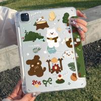 ราคา Kenke เคส ipad การ์ตูนอะนิเมะน่ารักพร้อมช่องดินสอขวาสําหรับ ipad 2024 pro 11 นิ้ว air 6th gen 13 นิ้ว pro 13(2020/2021/2022) ipad air 4th air 5th gen ipad 10 gen ipad 9th 8th 7th (24481102294)