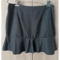 ราคา กระโปรงสั้นทำงานสีเทาเข้ม ZARA (28088789468)