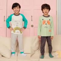 ราคา e'clat ชุดนอนเด็ก1-8ปี ผ้าพิมพ์ลาย เนื้อผ้าBamboo cotton เนื้อผ้าโปร่งเบา ระบายอากาศได้ดี 9033-9034 (24138385319)