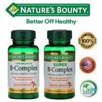 ราคา Nature's Bounty, B-Complex, Time Released and Super B-Complex with Folic Acid Plus Vitamin C (14325664741)
