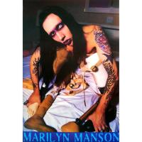 ราคา โปสเตอร์ รูปถ่าย นักดนตรี ร็อค มาริลีน แมนสัน Marilyn Manson POSTER 21”x31” Rock Alternative Heavy Singer Painter V4 (1669132635)