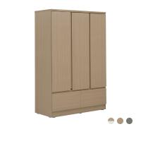 ราคา HomeHuk ตู้เสื้อผ้า 3 บาน พร้อมลิ้นชัก รุ่นฟาส (41852440068)