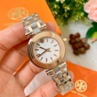 ราคา แท้ นาฬิกาผู้หญิง ToryBurch รุ่น TBW9011 มือสอง สภาพสวย 80% (4027907894)