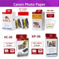 ราคา Kp-108in RP-108 กระดาษโฟโต้ สําหรับเครื่องพิมพ์ภาพ Canon Selphy CP Series CP1200 CP1300 CP910 CP800 KP-36 (17408197352)