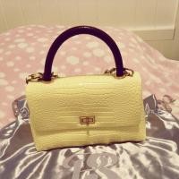 ราคา กระเป๋ามือสองหนังแท้ หนังแท้ Poshy Brand (6814645225)