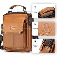 ราคา ▩ กระเป๋าสะพายหลังหนังวัวสำหรับผู้ชาย, แฟชั่นไหล่เ (26914140202)