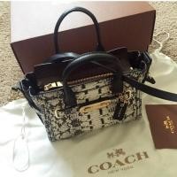 ราคา Coach swagger 20 coach swagger bag กระเป๋าโค้ช (13756344)
