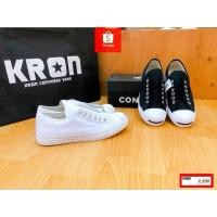 ราคา ลิขสิทธิ์แท้ 100% CONVERSE JACK PURCELL LP LS OX BLACK แจ็คสีดำ พื้นบาง (27561968822)