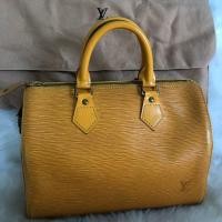 ราคา Lv epi speedy 25 yellow แท้ 100 % (5032046583)