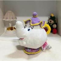 ราคา ตุ๊กตากาน้ำ Mrs. Potts เจ้าชายอสูร Beauty and the Beast (Size สูง 12“) ขอบตามีติดเหลืองเล็กน้อยตามรูป (25789178269)