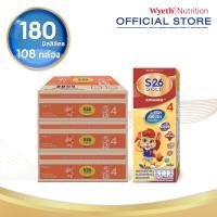 ราคา นมกล่อง เอส 26 ยูเอชที โกลด์ สูตร 4 (108 กล่อง) ยกลัง x3 S-26 Gold UHT Formula4 x3 cases (19940107684)