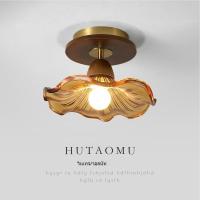 ราคา 【LUMI】โคมไฟเพดานไม้วอลนัท โคมไฟติดผนังระเบียงหน้าบ้าน โคมไฟหน้ากระจกระเบียง โคมไฟเพดานแบบสร้างสรรค์ โคมไฟเพดาน (42205695807)