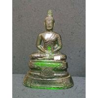 ราคา No. T/8 พระบูชา พระแก้วมรกต 25 พุทธศตวรรษ ปี พ.ศ.2500 บล็อกไทยนิยม ทรงพระเจริญ พิธีเสาร์ห้า เนื้อแก้วเขียวมรกต สำนักพุทธ (29564475277)